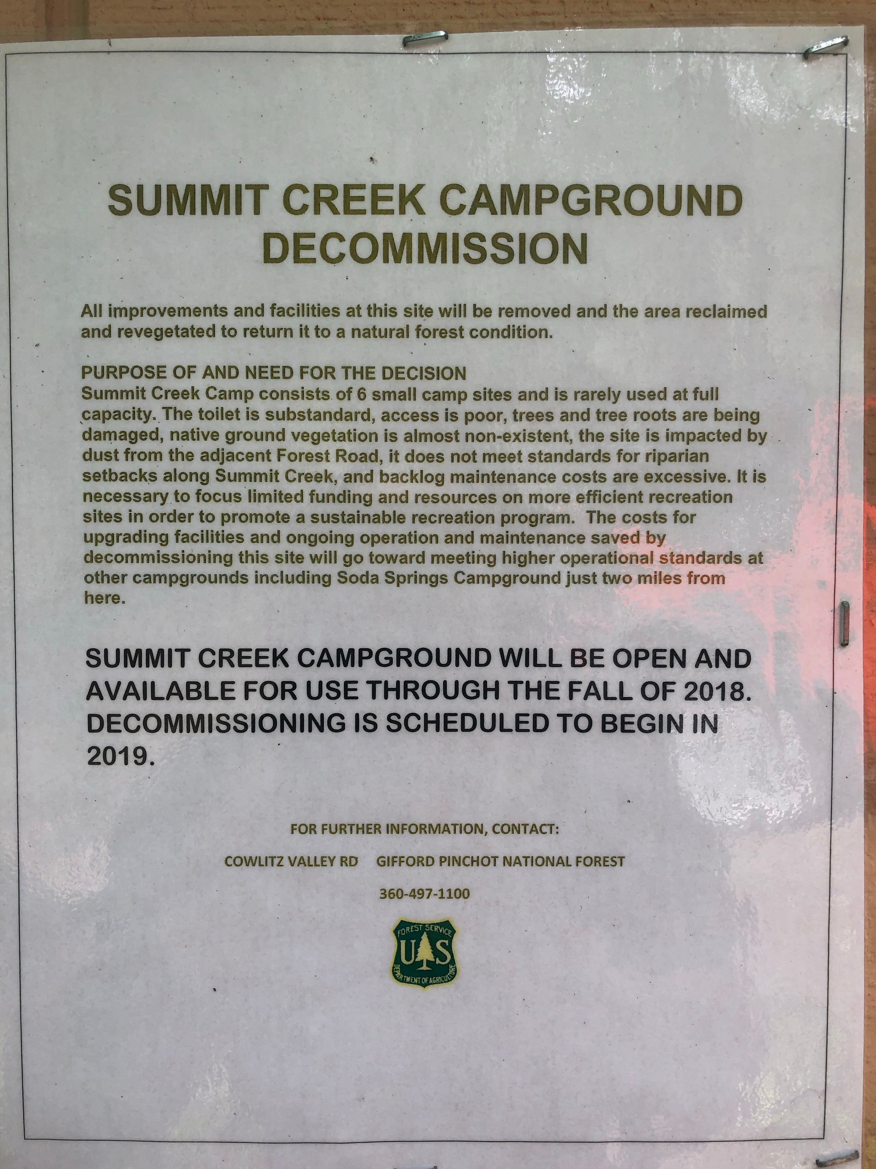 Camper submitted image from Summit Creek - 4