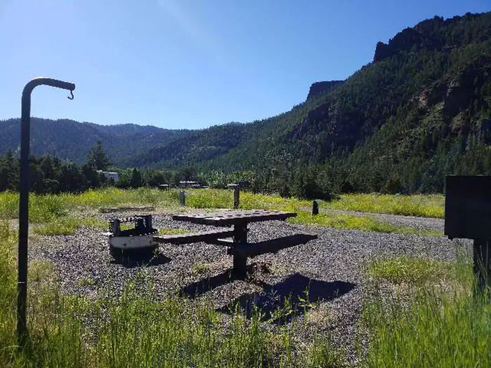 Camping near Green Creek Inn & RV Park: Rex Hale Campground, Wapiti, Wyoming