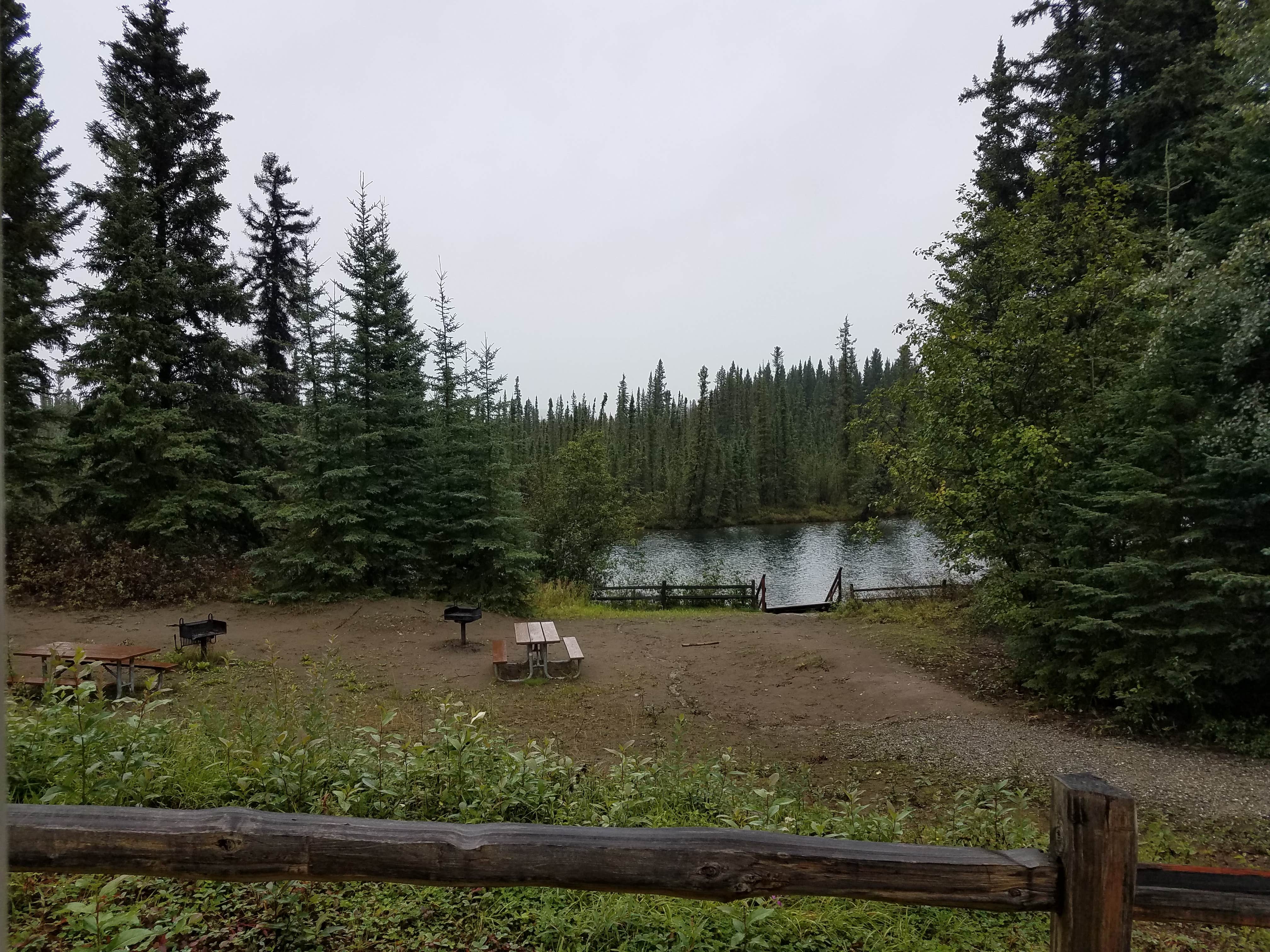 Camper-submitted photo at Clearwater State Rec Area near Fort Greely, AK