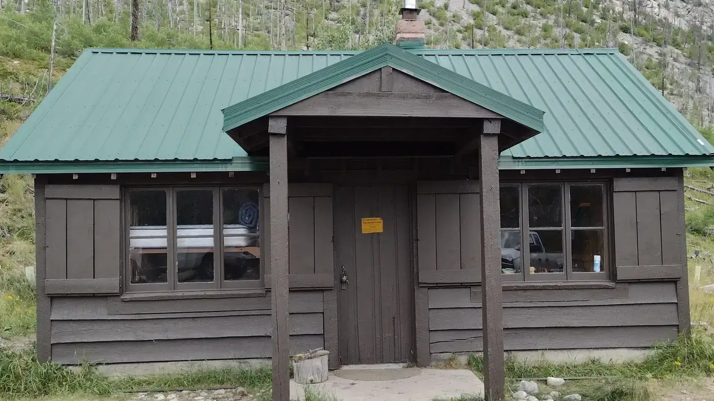 Camper-submitted photo at West Fork Cabin (West of Choteau) near Heart Butte, MT