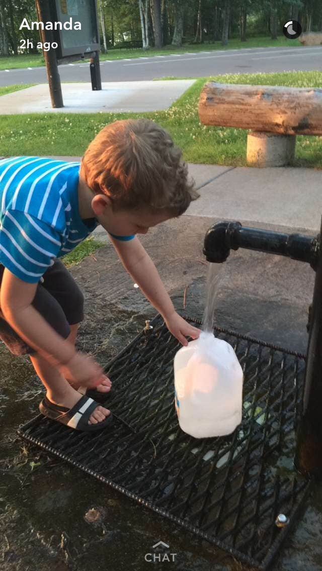 Camper submitted image from Gordon Dam - 2