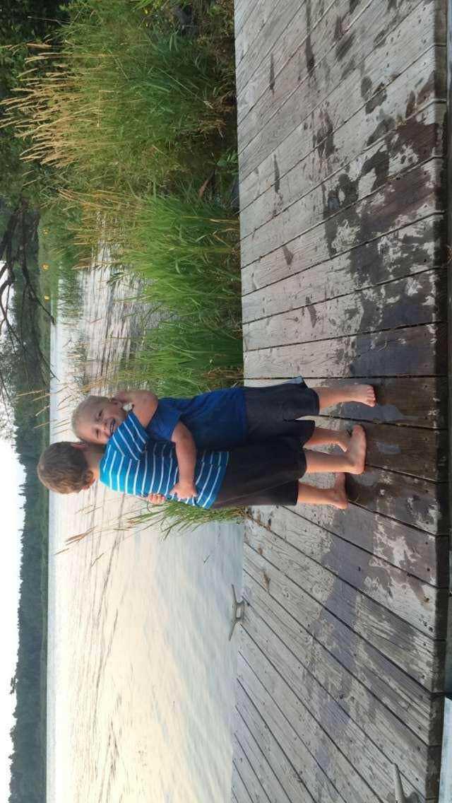 Camper-submitted photo at Gordon Dam near Lake Nebagamon, WI