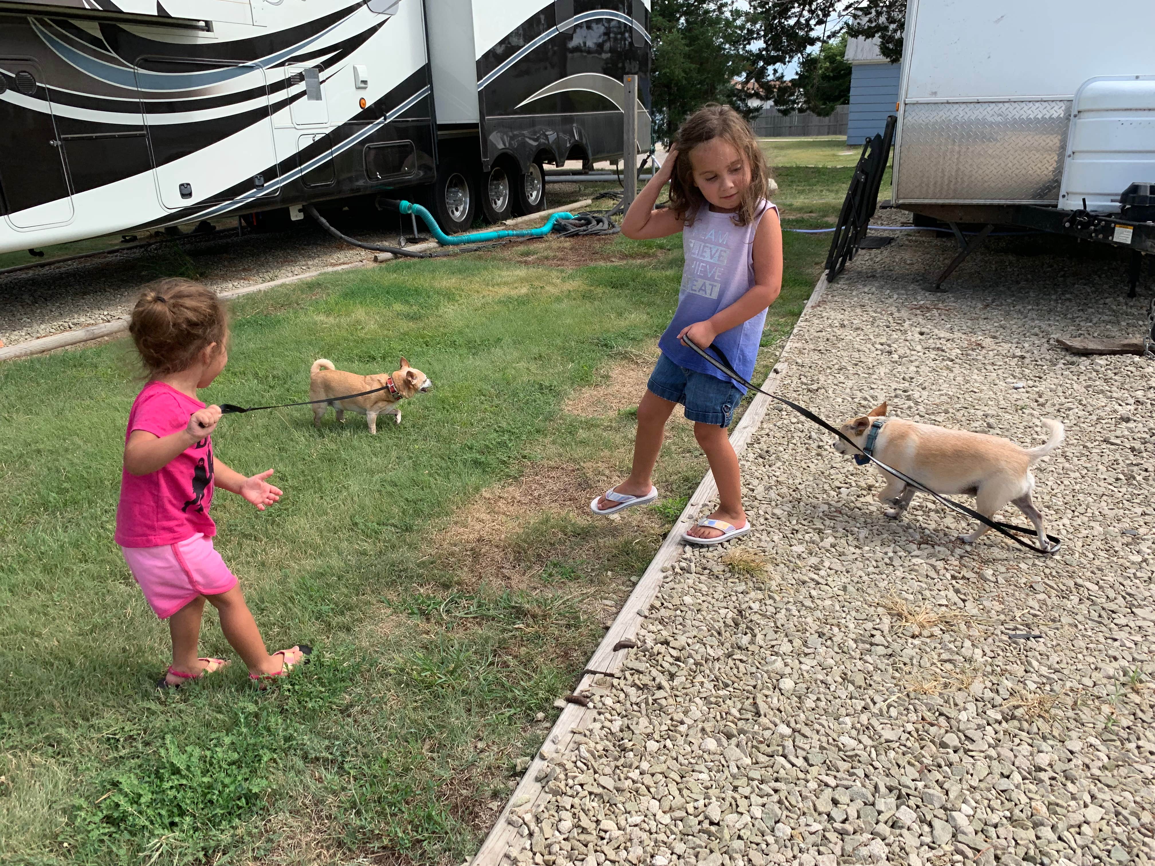 Melissa V.'s photo of camping with pets at Oberlin Inn & RV Park near Atwood, KS