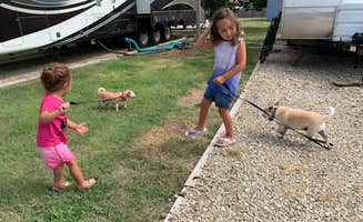 Melissa V.'s photo of camping with pets at Oberlin Inn & RV Park near Colby, KS