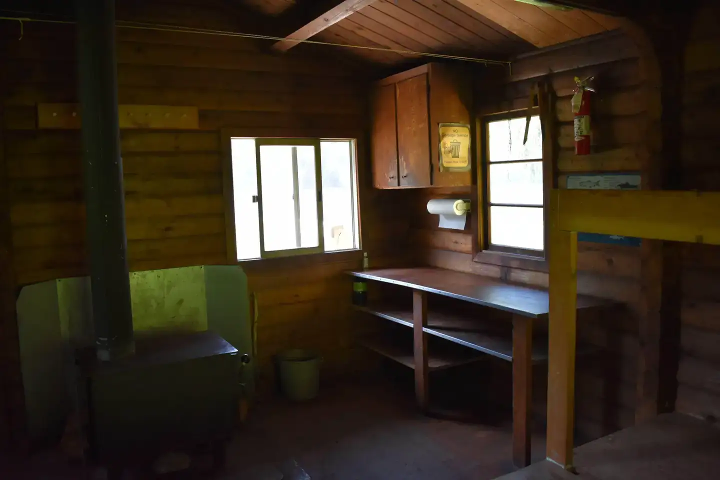 Camping near Anchor Pass Cabin: Reflection Lake Cabin, Wrangell, Alaska