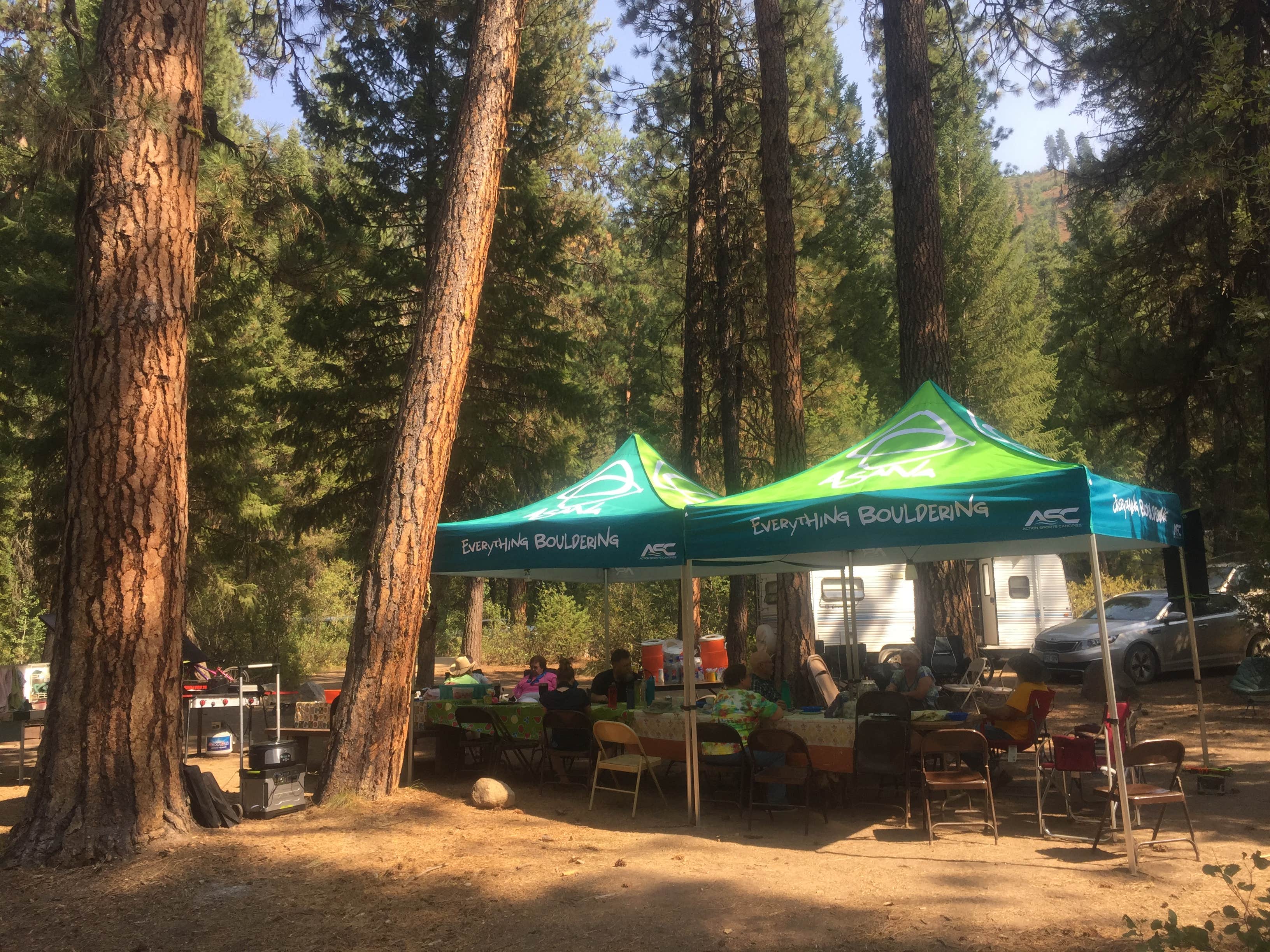 Camper-submitted photo at Park Creek (idaho) near Lowman, ID