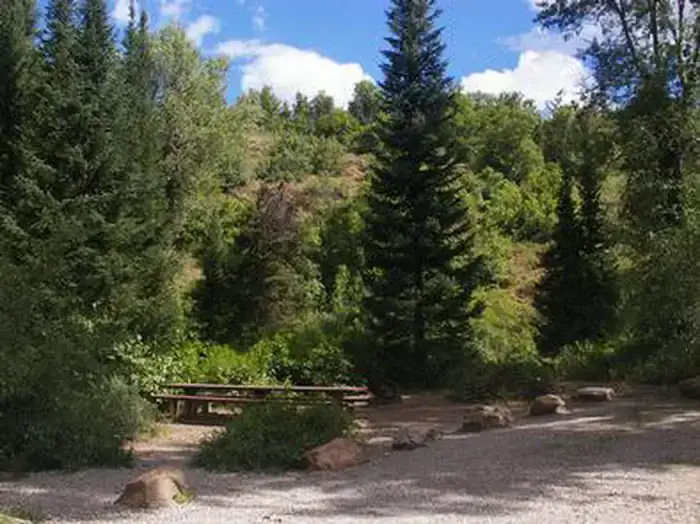 Camper-submitted photo at Willow Flat Campground near Smoot, WY
