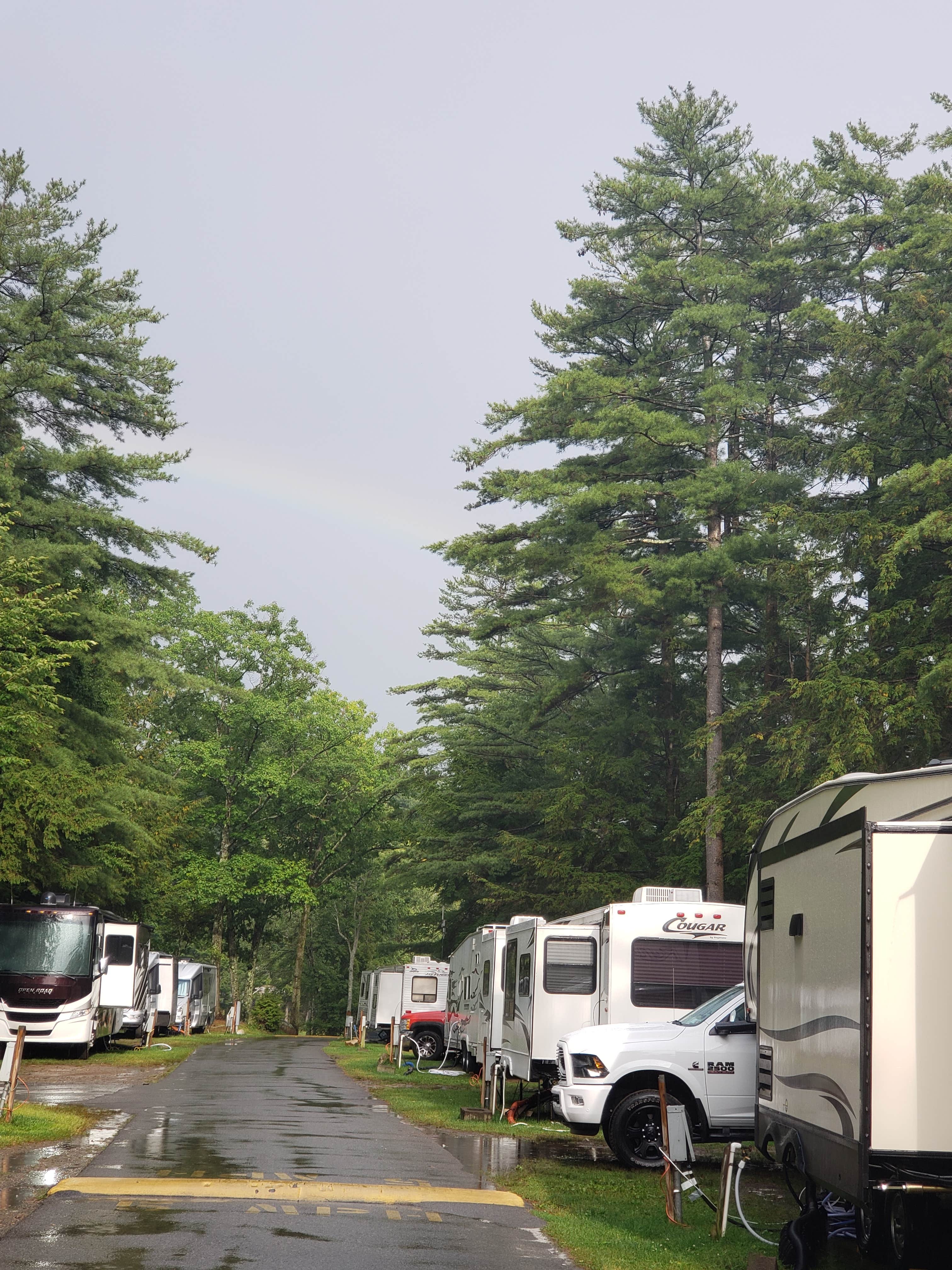 April L.'s photo of rv camping at Alpine Lake RV Resort near Pownal, VT