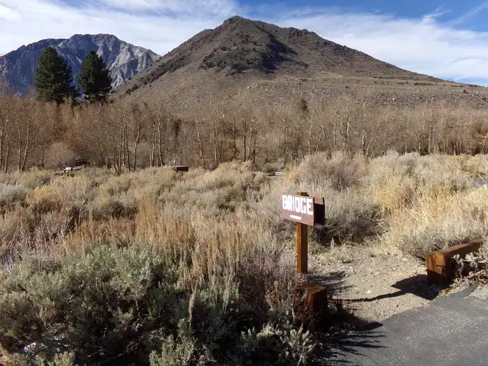 Camper-submitted photo at Convict Lake Campground near Toms Place, CA