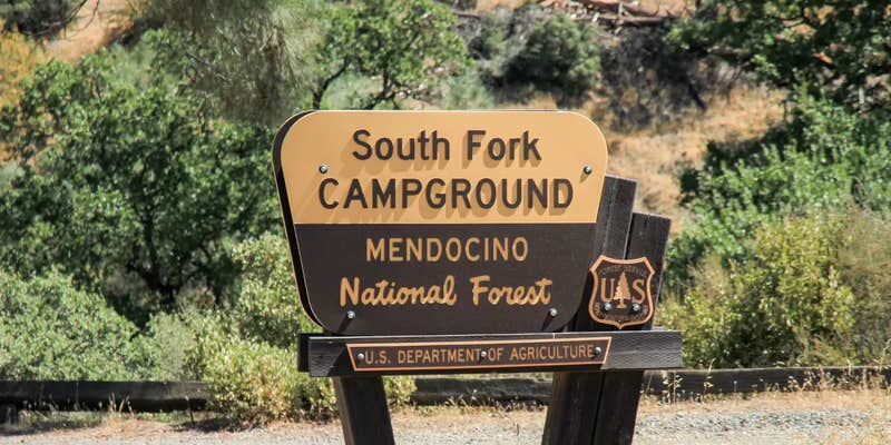 Camper submitted image from South Fork Campground Mendocino National Forest — Mendocino National Forest