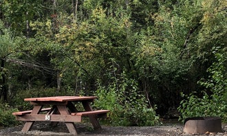 Camping near Tonsina River Lodge: Squirrel Creek State Recreation Site, Kenny Lake, Alaska