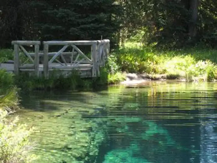 Camper-submitted photo at Little Crater Lake near Government Camp, OR