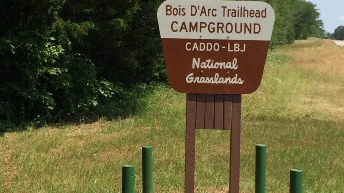 Camper submitted image from Bois D' Arc Trailhead Campground - 1