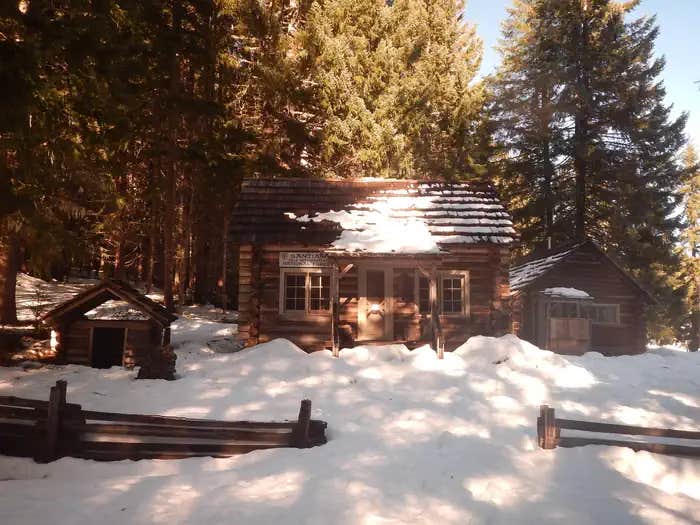 Camper submitted image from Fish Lake Remount Depot Cabins - 1