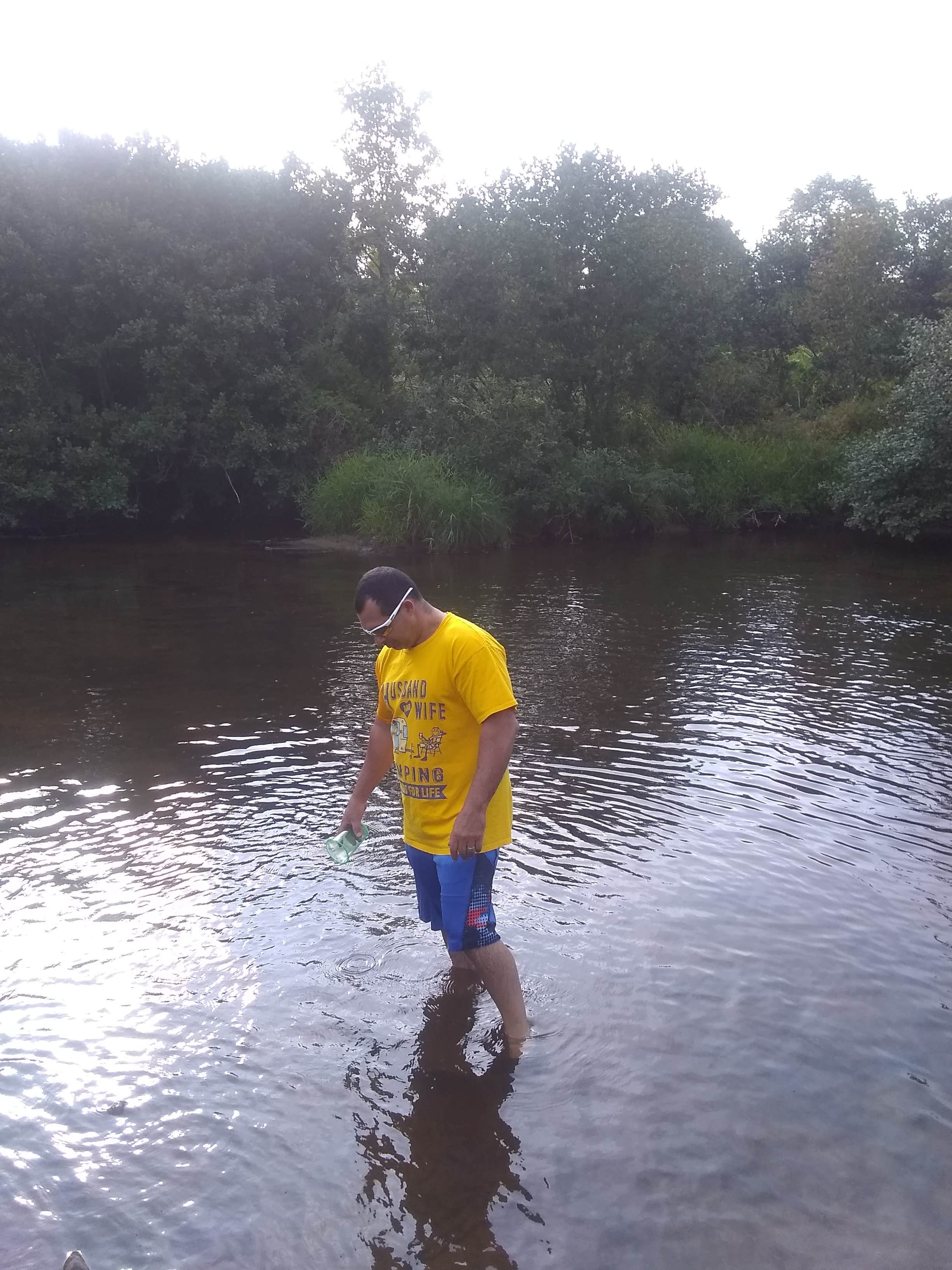 Camper-submitted photo at Down by the River Campground - 55+ near Pineola, NC