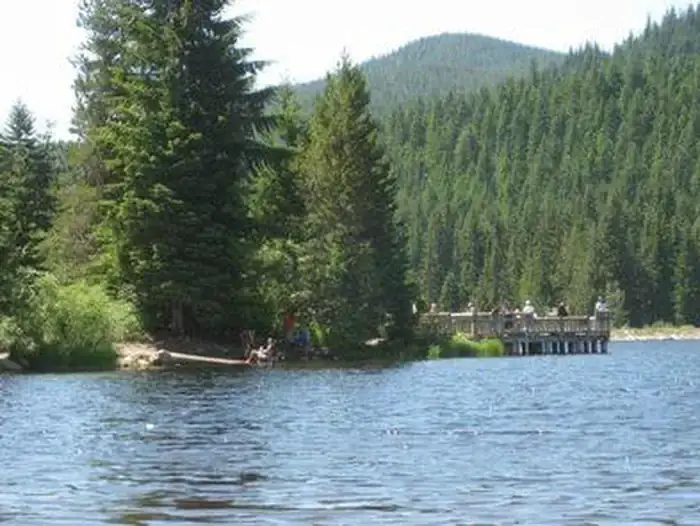 Camper-submitted photo at Trillium Lake near Government Camp, OR