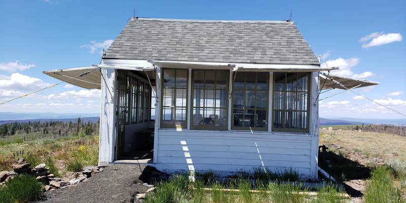 Camper submitted image from Bald Butte Lookout