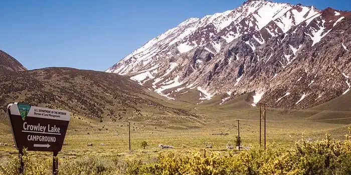 Camper submitted image from Crowley Lake Campground — Alabama Hills