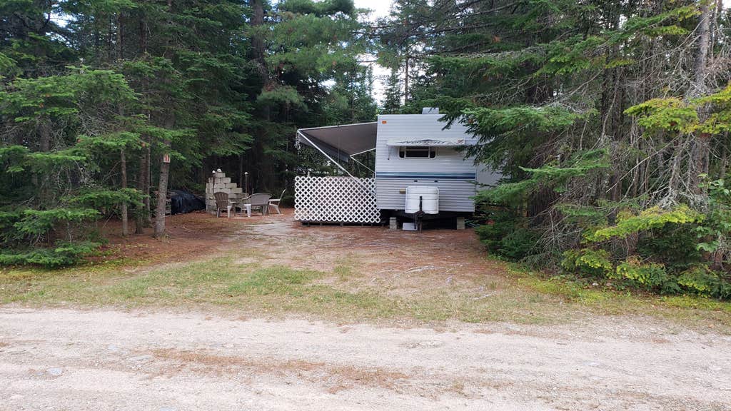 Jean C.'s photo of rv camping at Beech Hill Campground and Cabins near Sugar Hill, NH