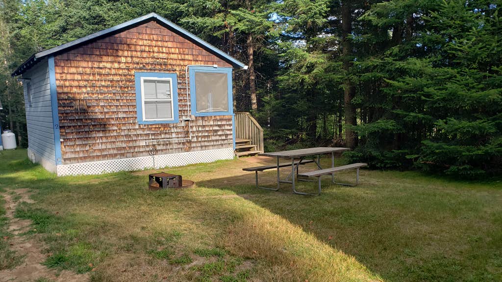 Jean C.'s photo of a cabin at Beech Hill Campground and Cabins near White Mountain National Forest