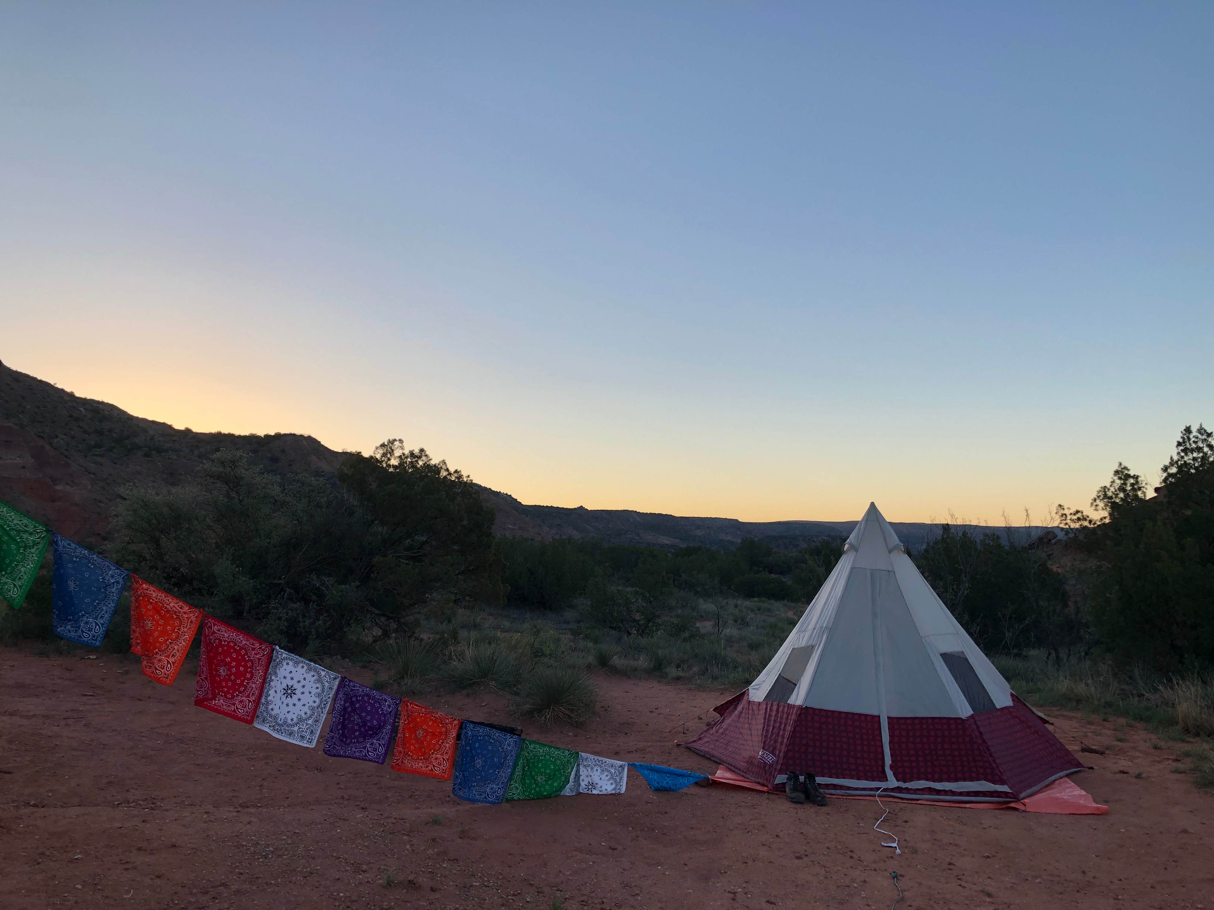 Jimbo E.'s photo at Mesquite Campground — Palo Duro Canyon State Park near McClellan Creek National Grassland