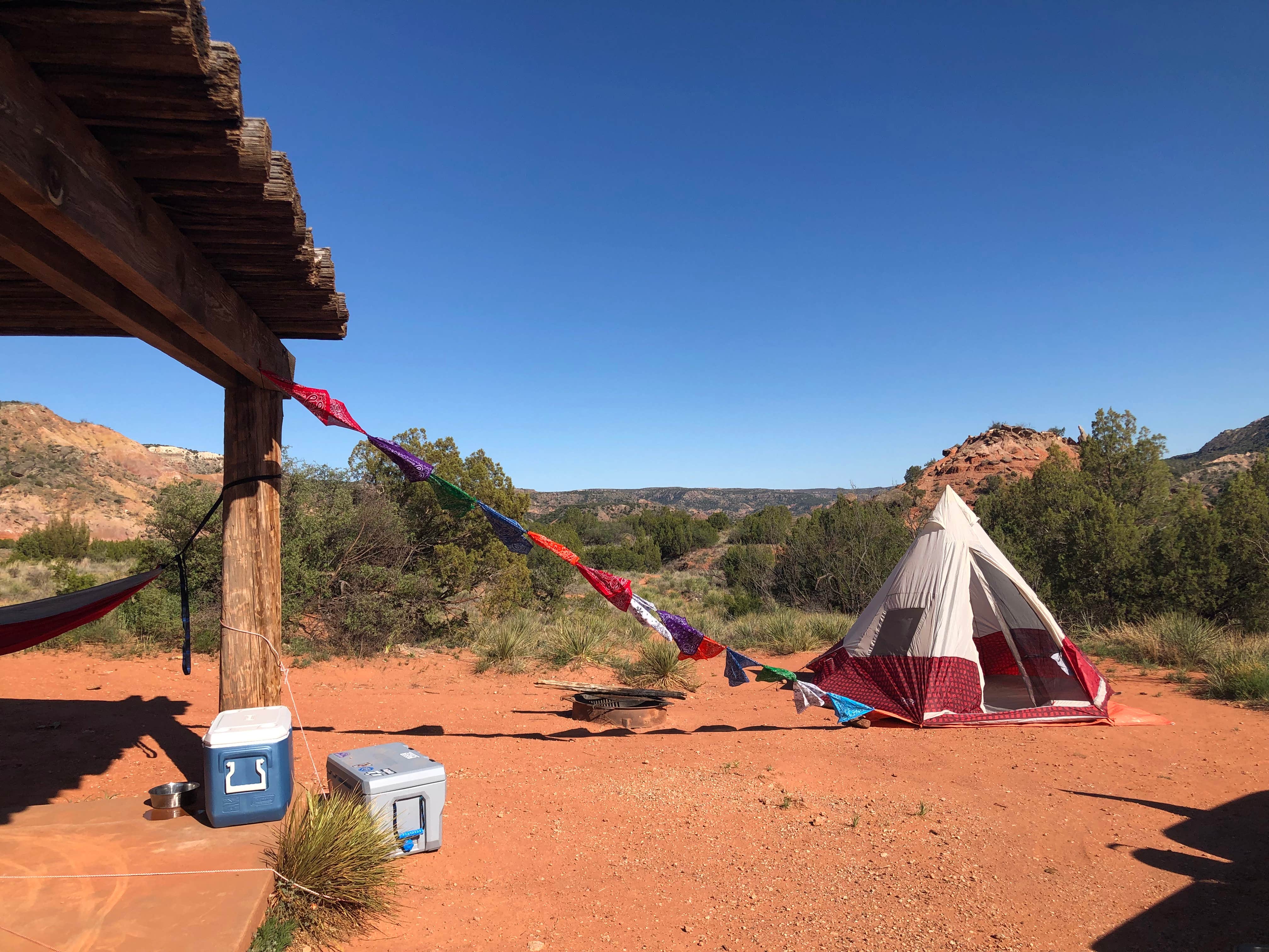 Jimbo E.'s photo at Mesquite Campground — Palo Duro Canyon State Park near Amarillo, TX