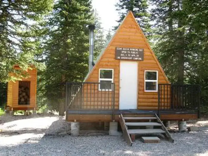 Camper-submitted photo at Egan Basin Guard Station near Bloomington, ID