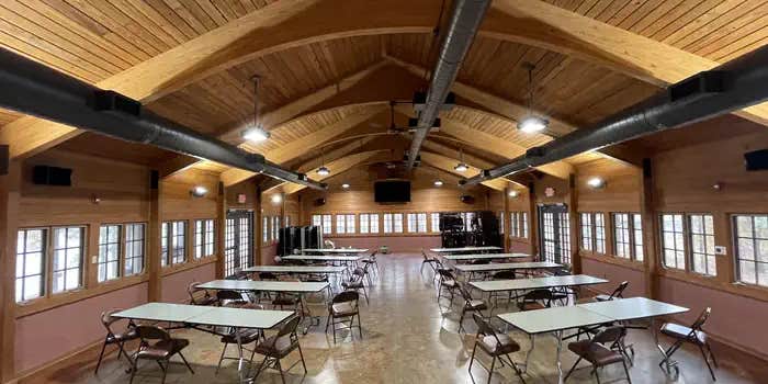 Camper submitted image from Oak Bower Group Use Area — Degray Lake