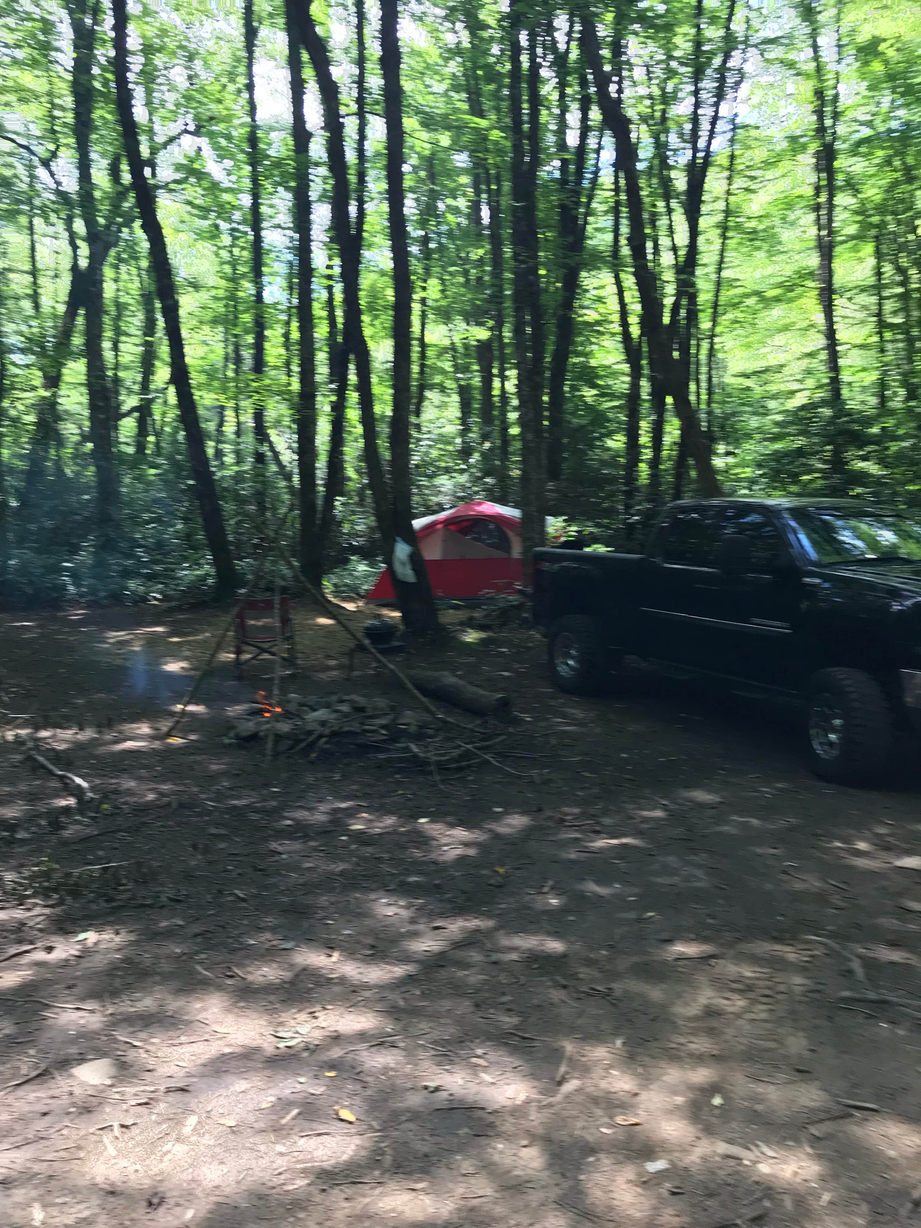 Camper-submitted photo at Nantahala National Forest near Tusquitee National Forest