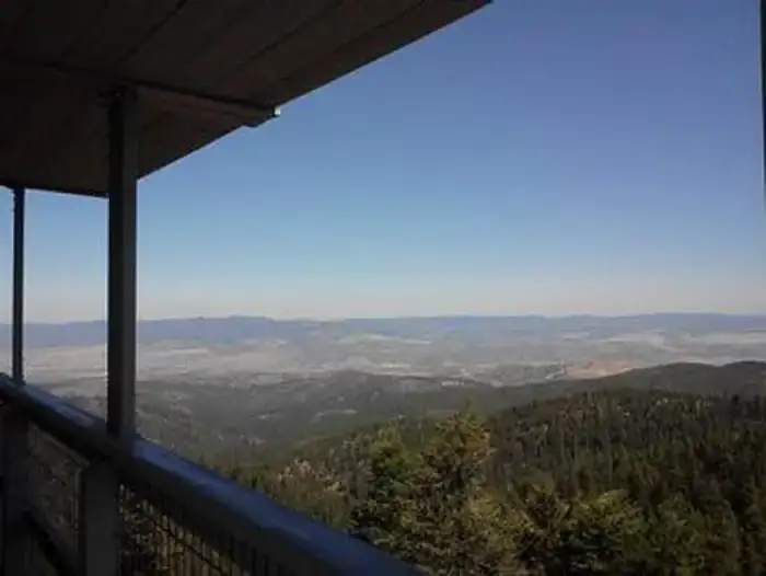 Camper-submitted photo at Fall Mountain Lookout Cabin near Burns, OR