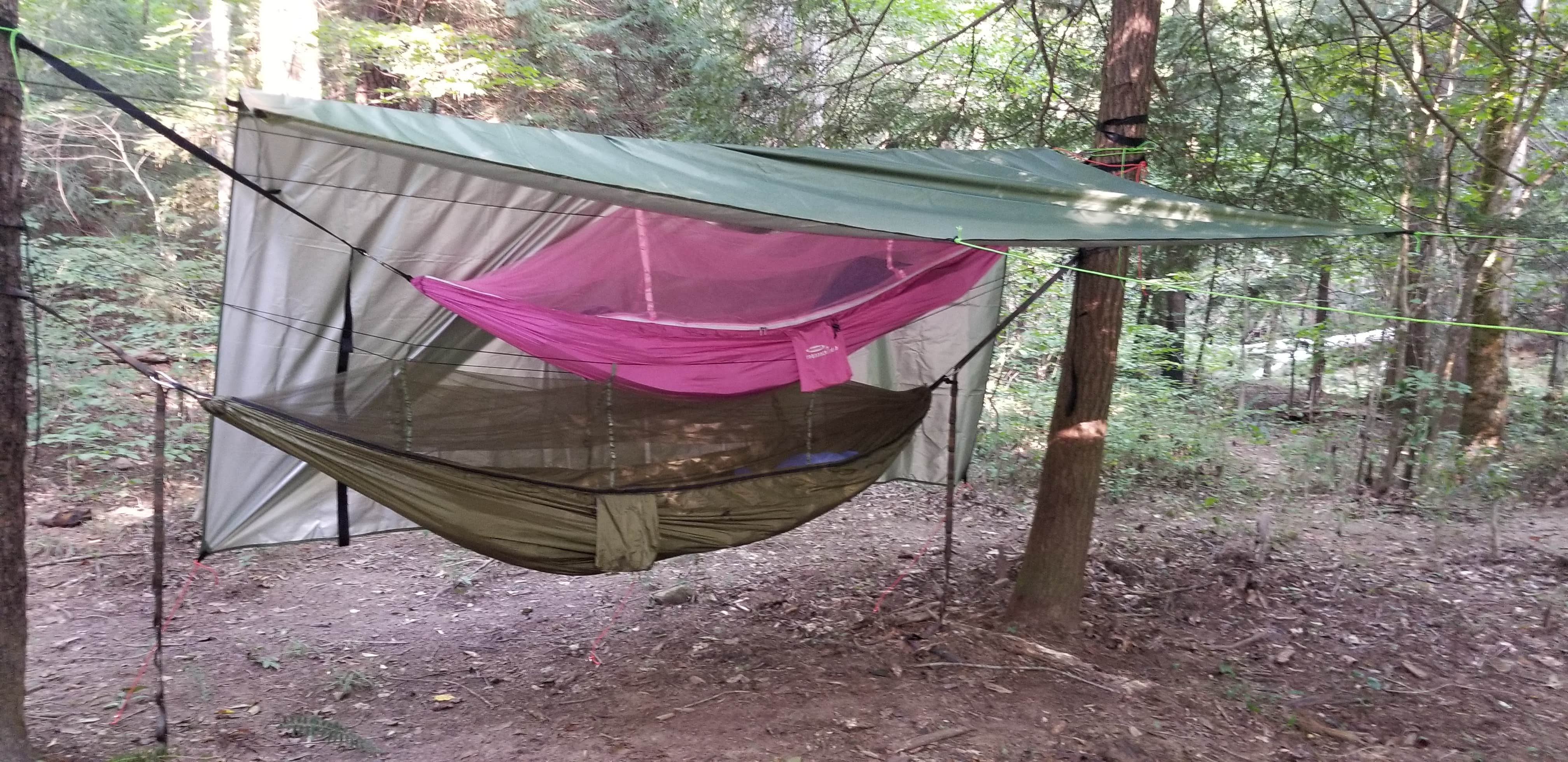 Jimmy R.'s photo of tent camping at Thompson Creek Trail Campsites near Jasper, AL