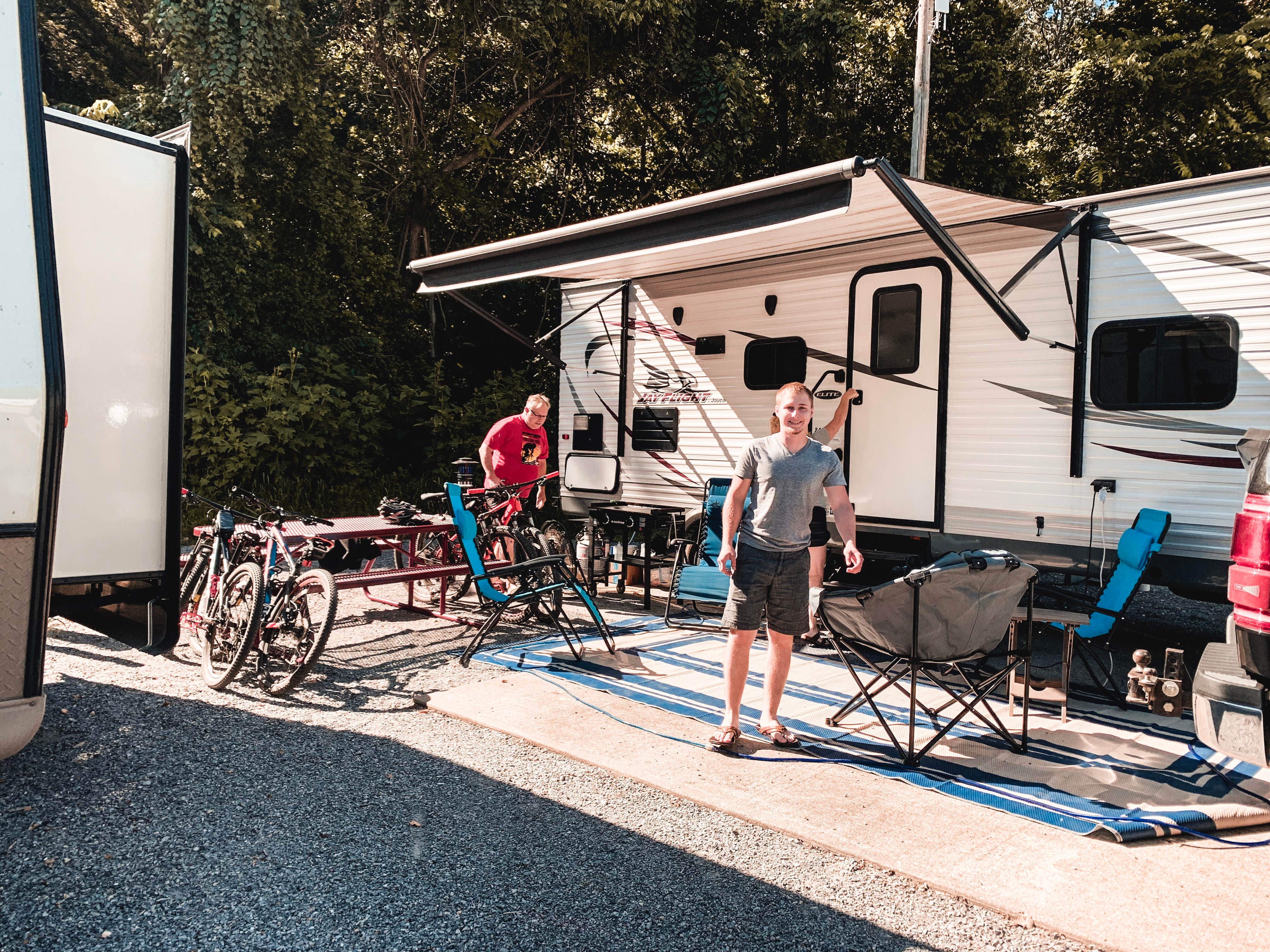 Savannah T.'s photo of rv camping at Blowing Springs RV Park & Campsites near Combs, AR