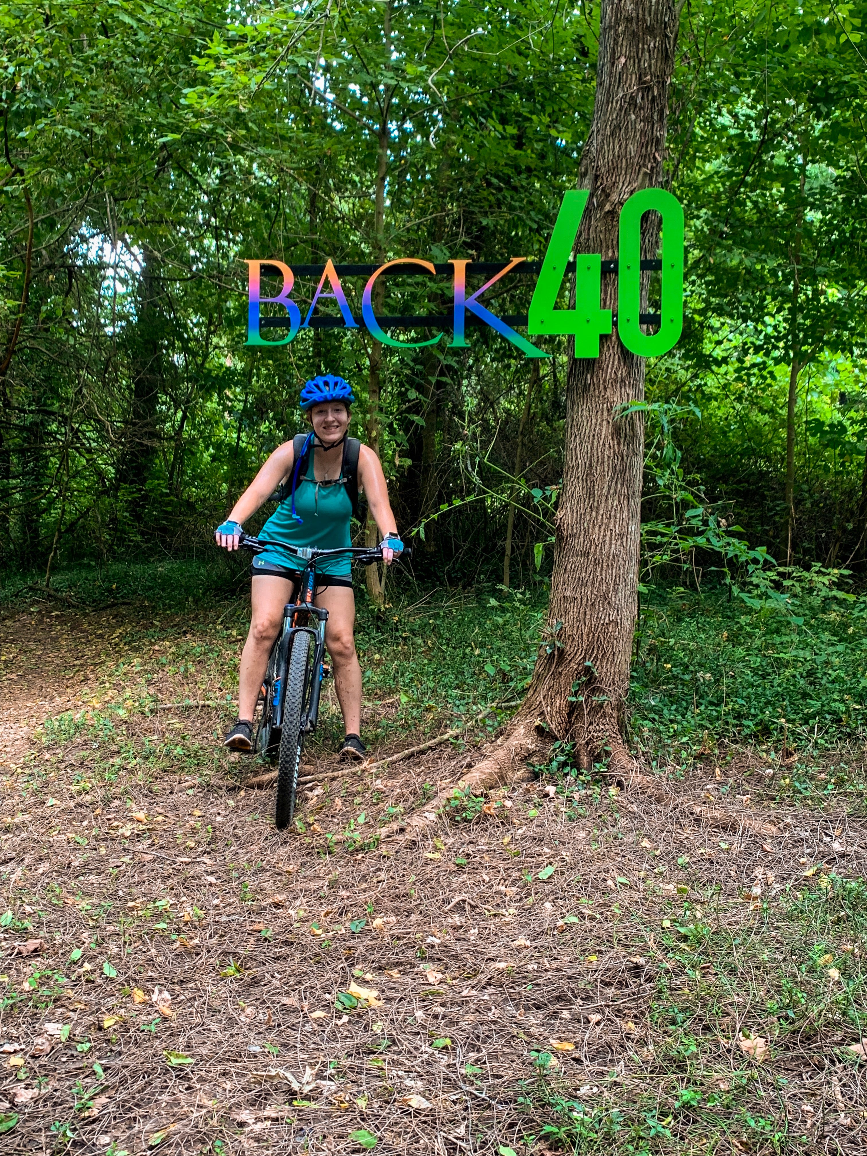 Easy access to Back 40 Trails right from your campsite!