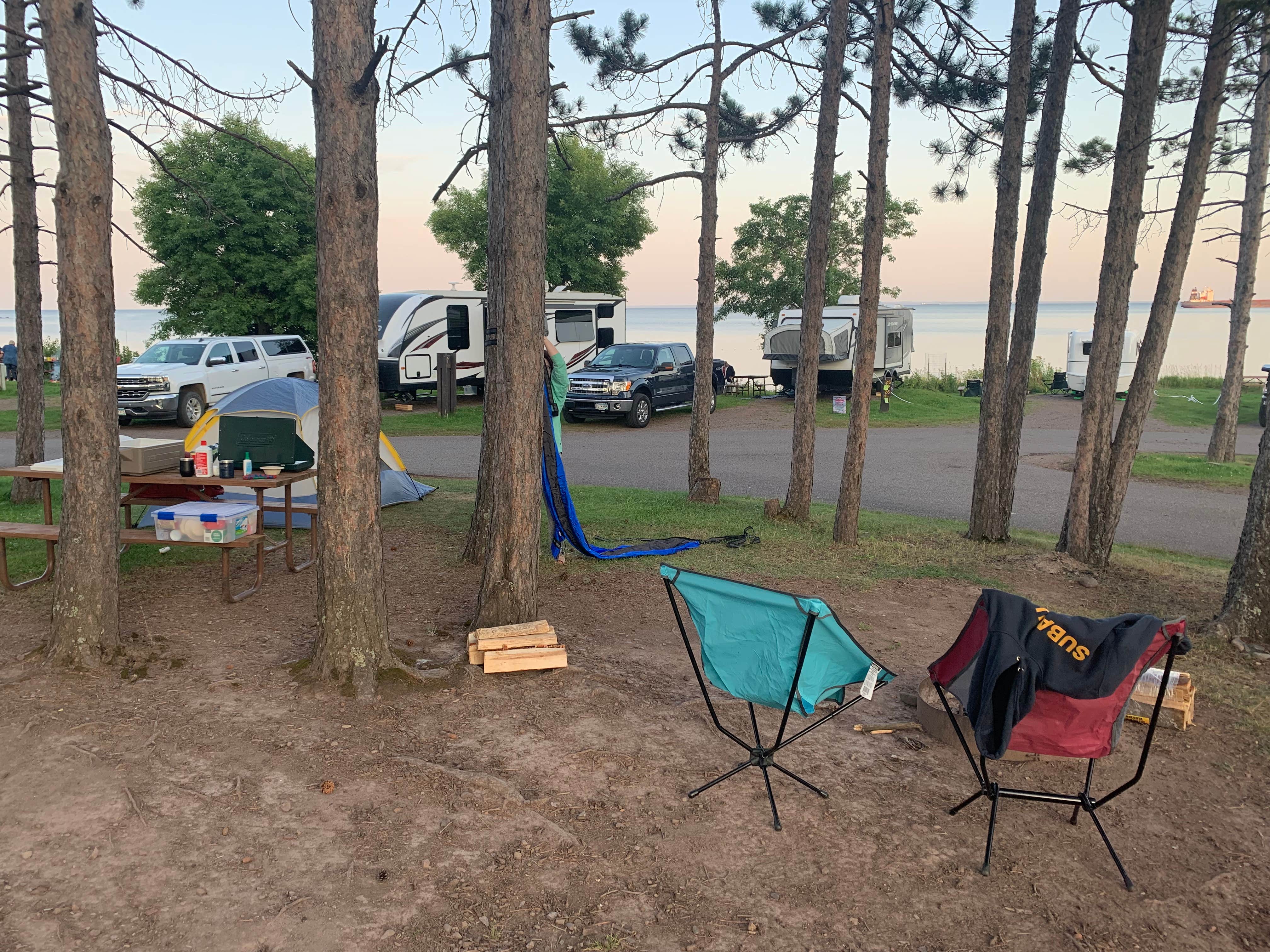 Landon D.'s photo at Burlington Bay Campground near Two Harbors, MN