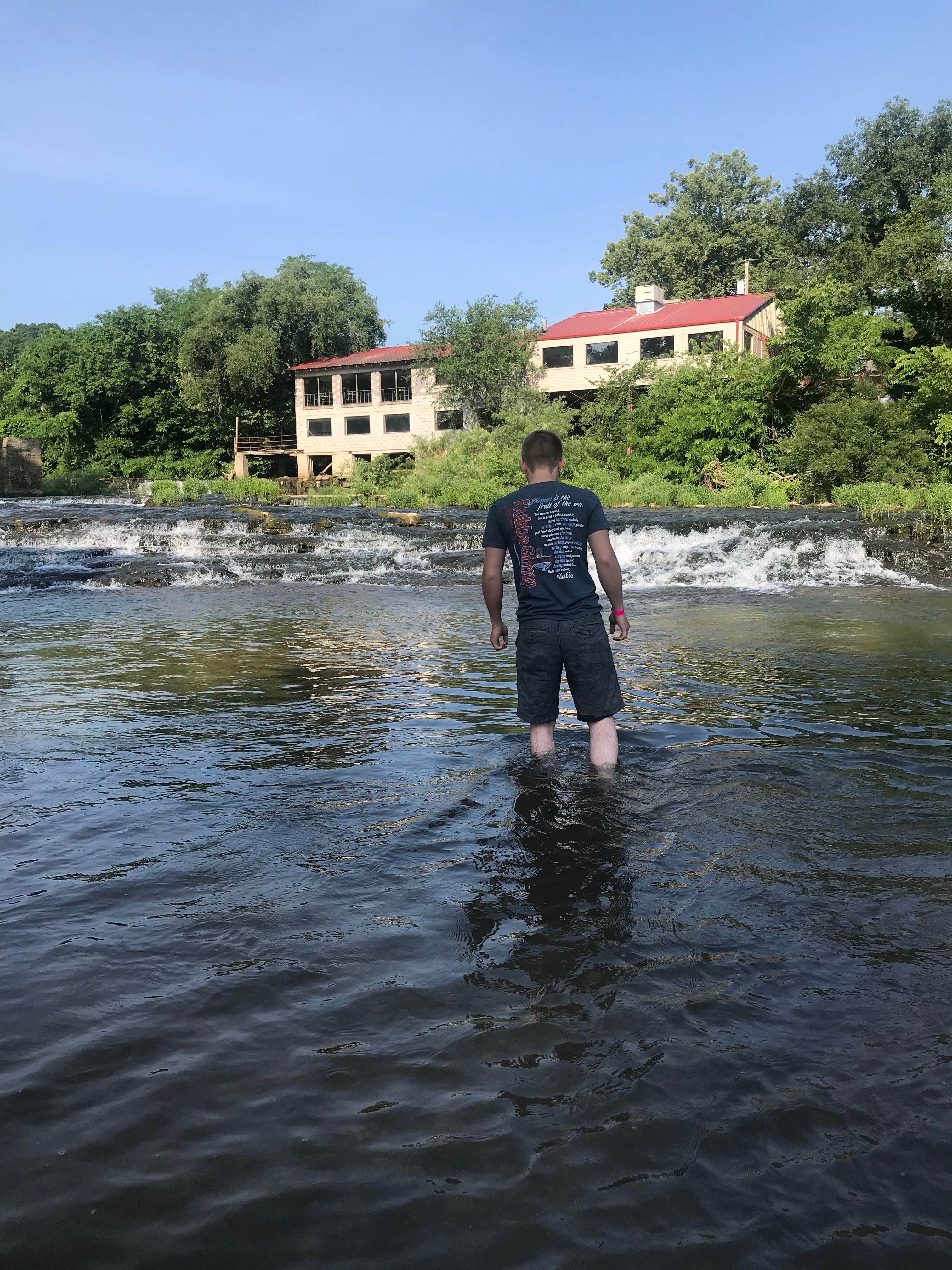 Camper-submitted photo at Campground At The Falls near Pineville, MO