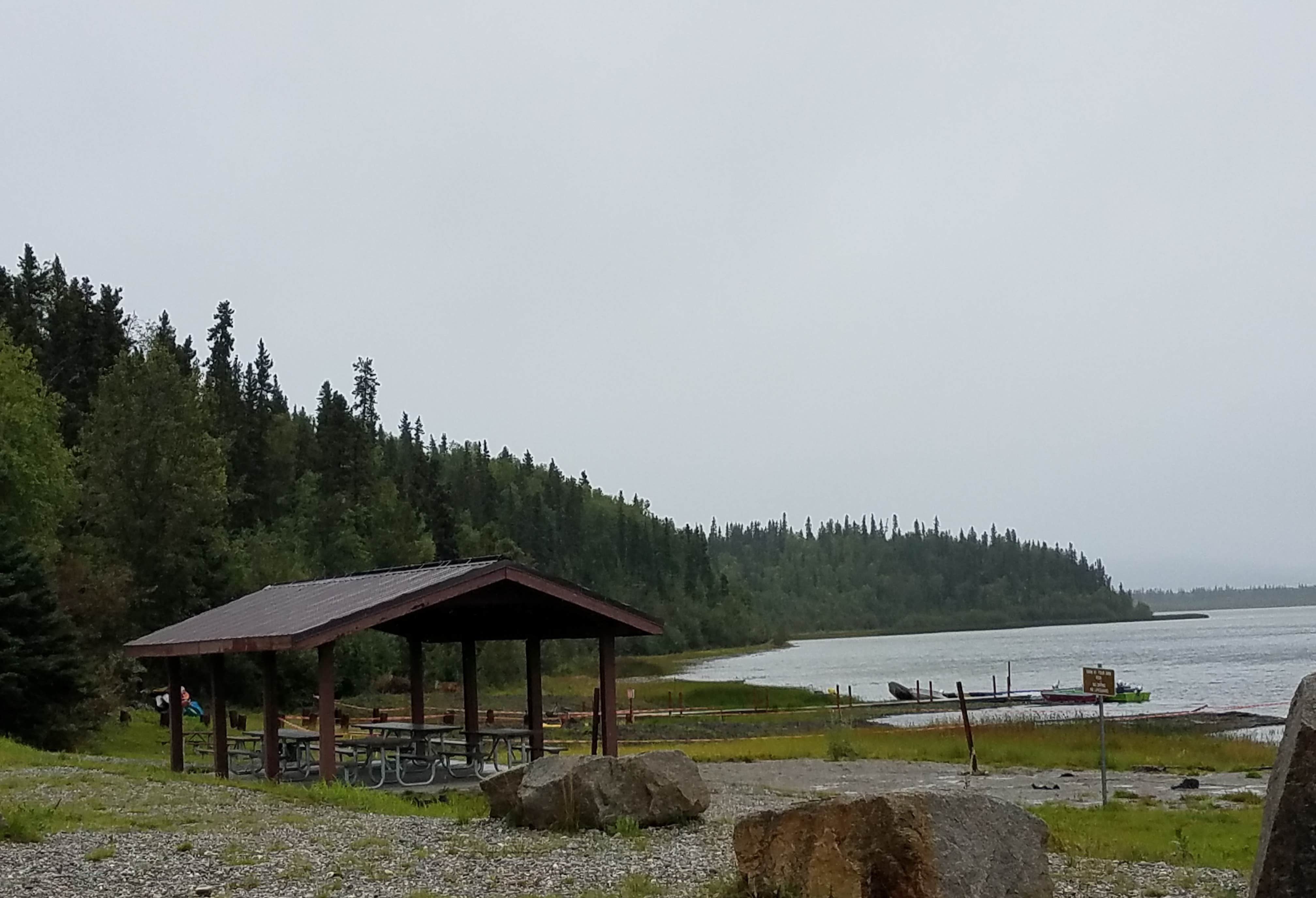 Camper-submitted photo at Quartz Lake State Rec Area near Fort Greely, AK