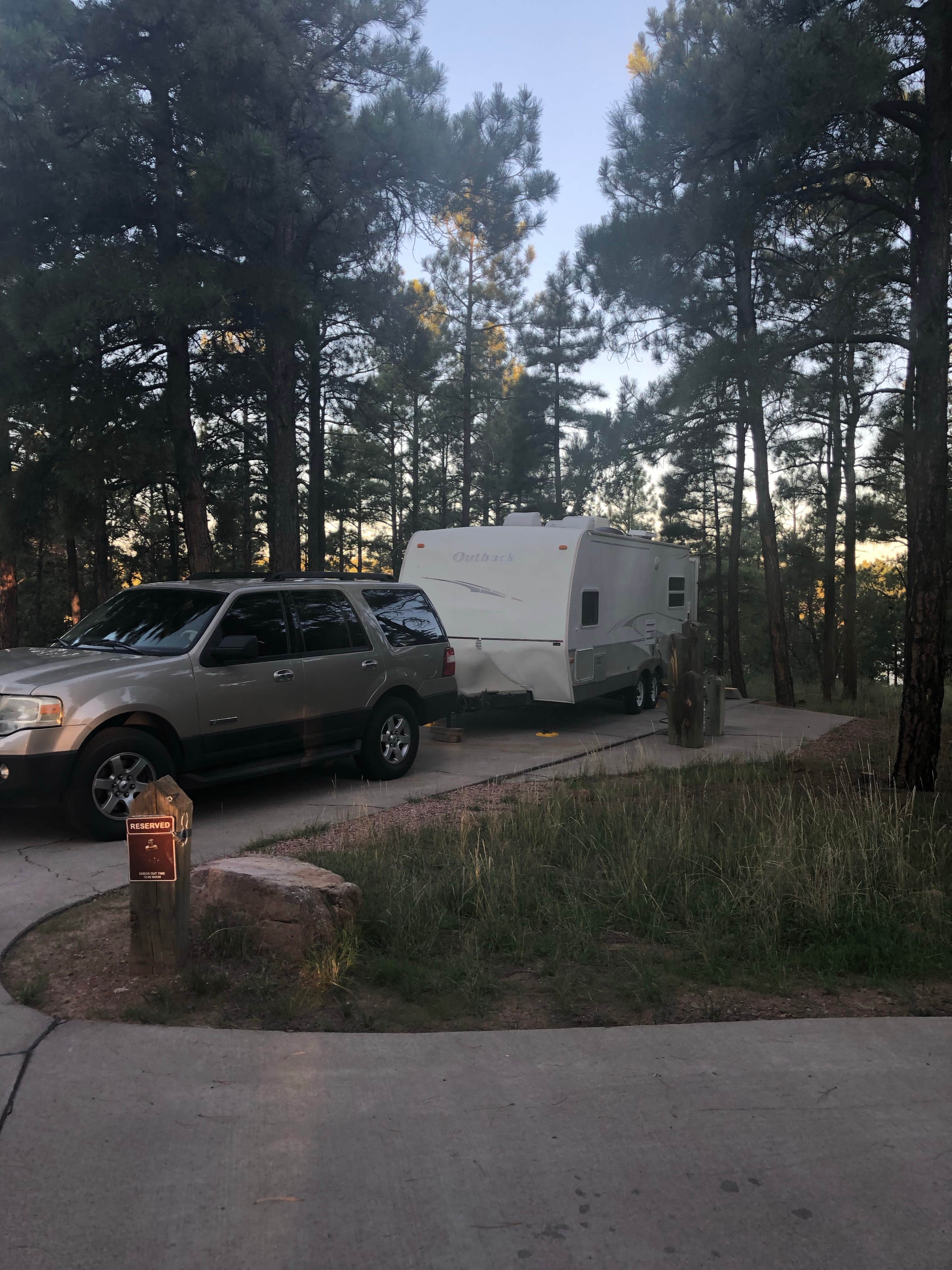 Melissa S.'s photo of rv camping at Fool Hollow Lake Recreation Area Campground near Lakeside, AZ