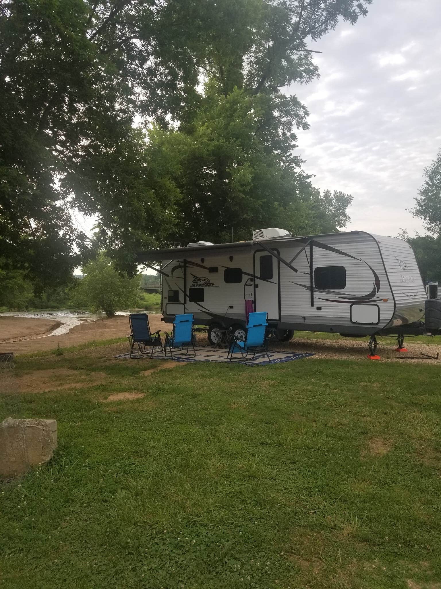 Camper-submitted photo at Campground At The Falls near Pineville, MO