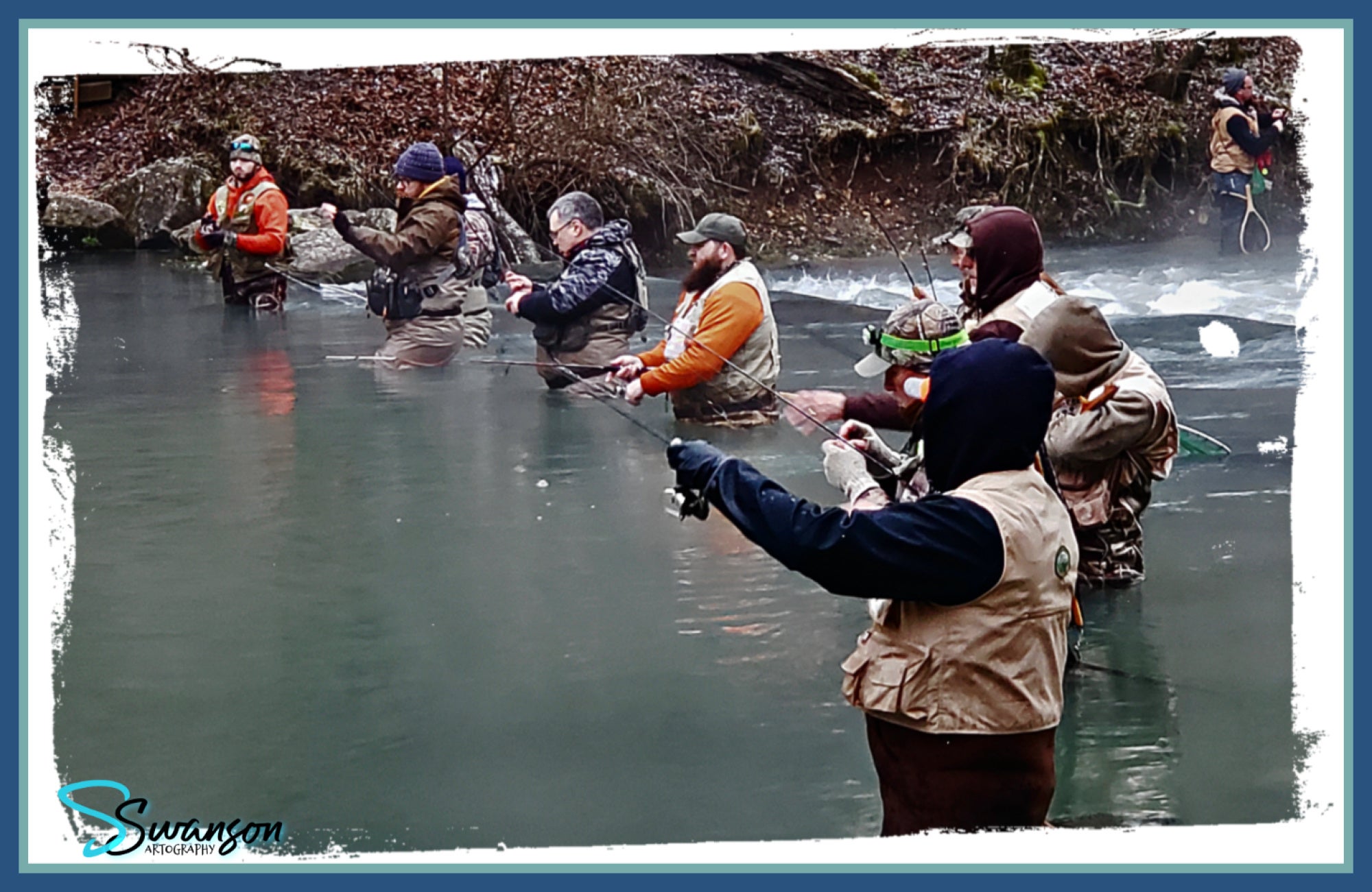 March 1 - Opening Day of Catch 'n Keep trout season at Maramec Spring Park, 2 miles from us.