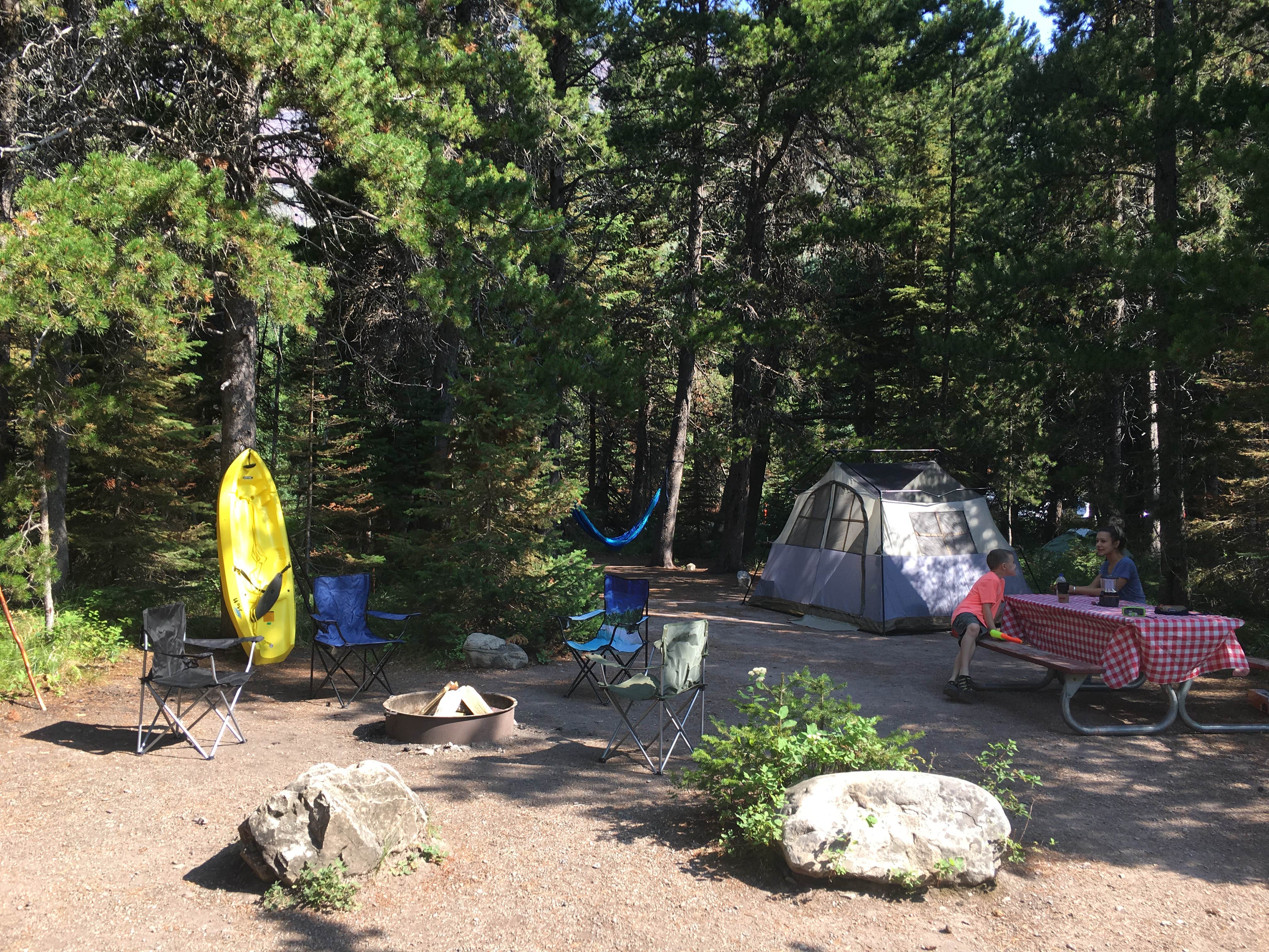 Brandi M.'s photo at Many Glacier Campground — Glacier National Park near Glacier National Park
