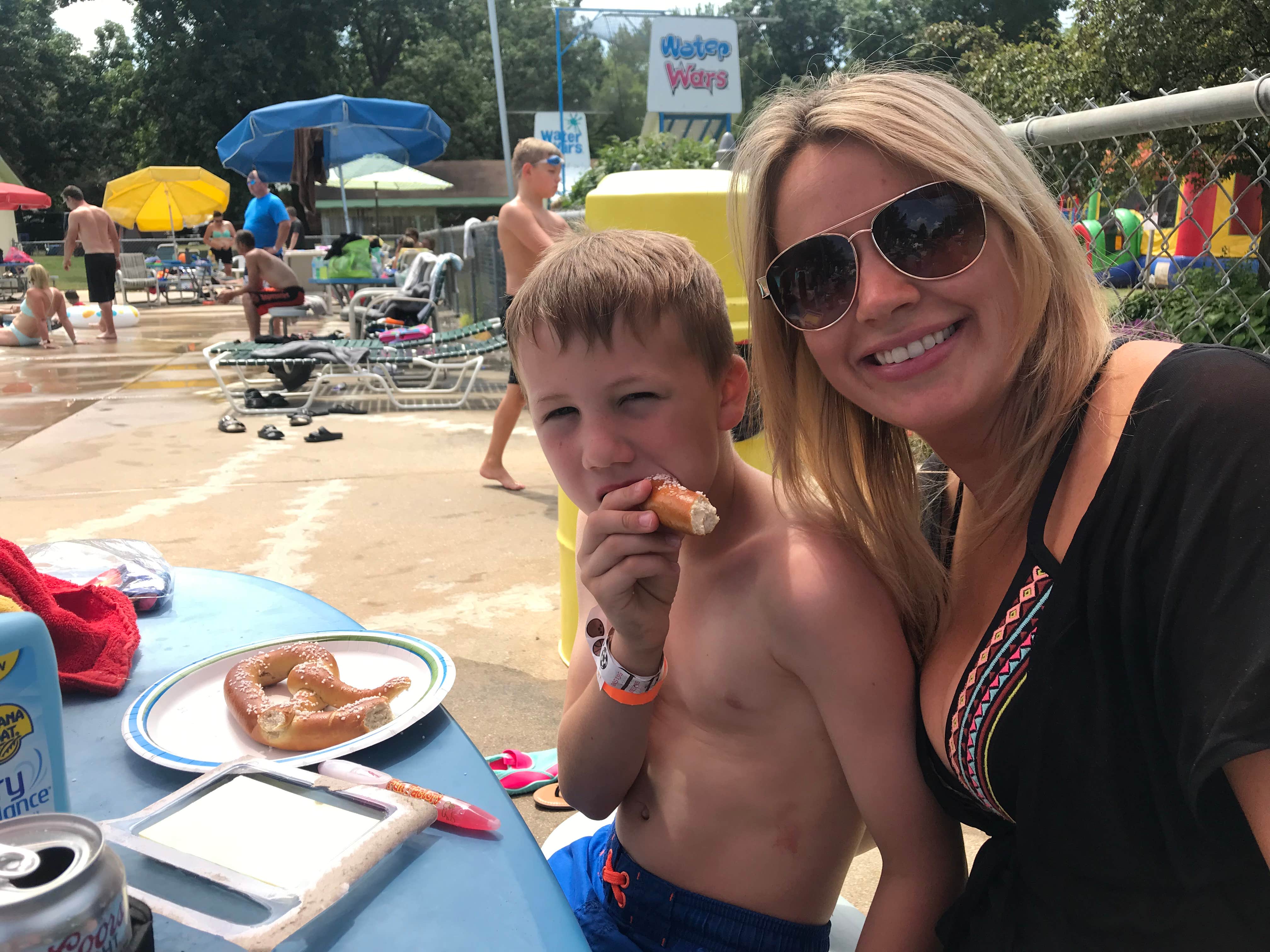 Liz D.'s photo of camping with pets at Yogi Bear's Jellystone Park at Fort Atkinson near Beloit, WI