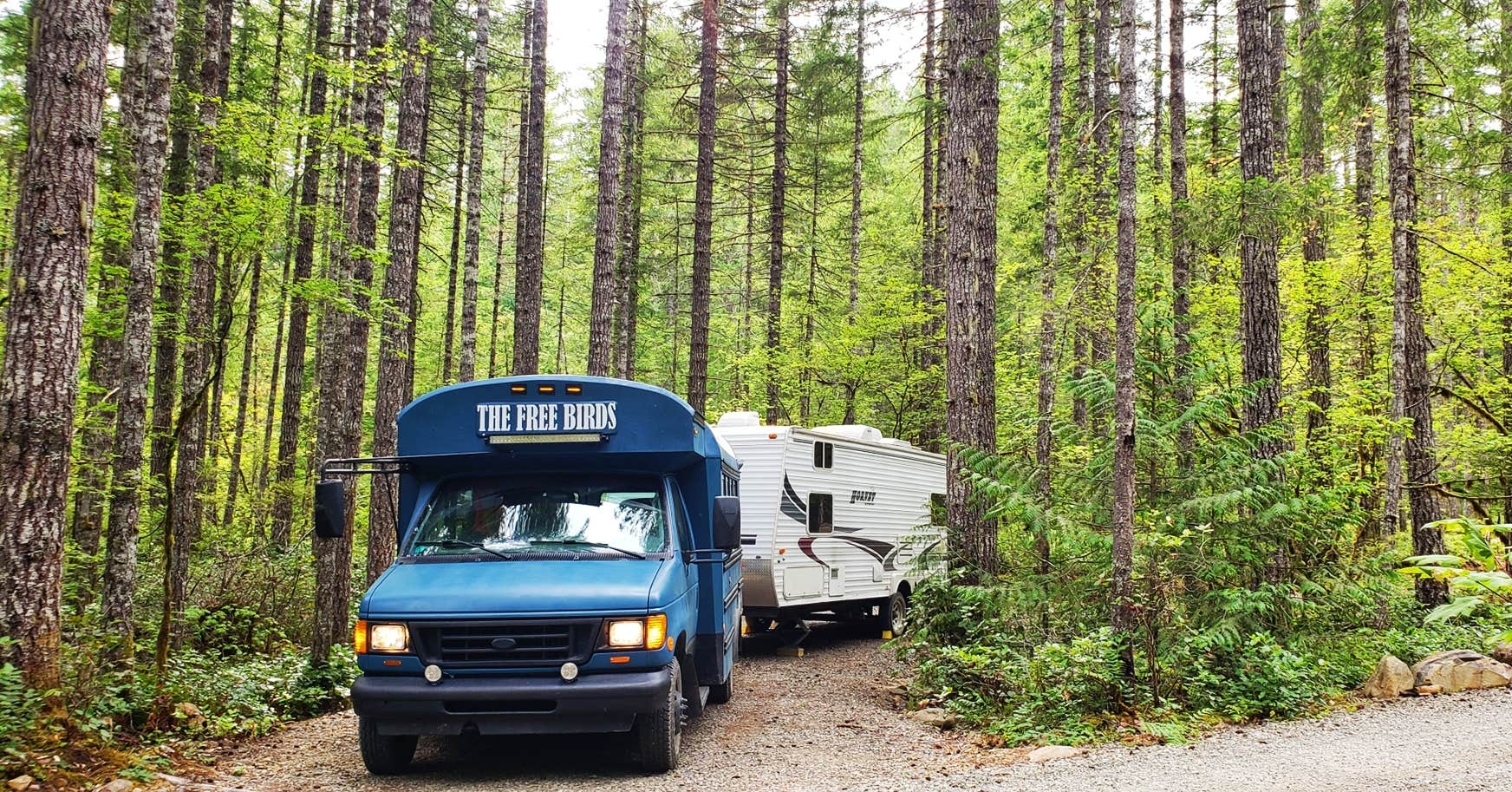 The Free Birds RV R.'s photo of rv camping at Big Creek Campground near Lilliwaup, WA