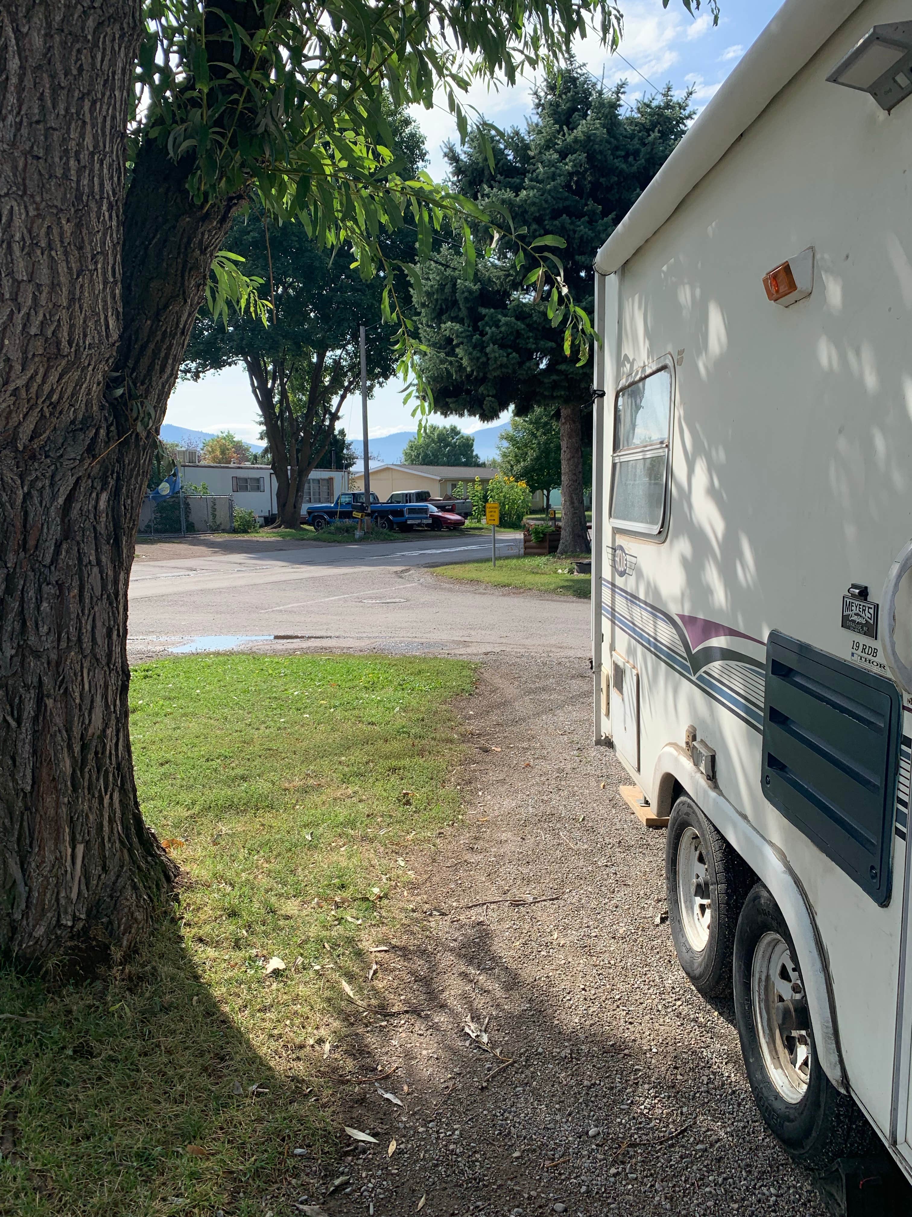Samantha  T.'s photo of rv camping at Missoula KOA Holiday near Alberton, MT