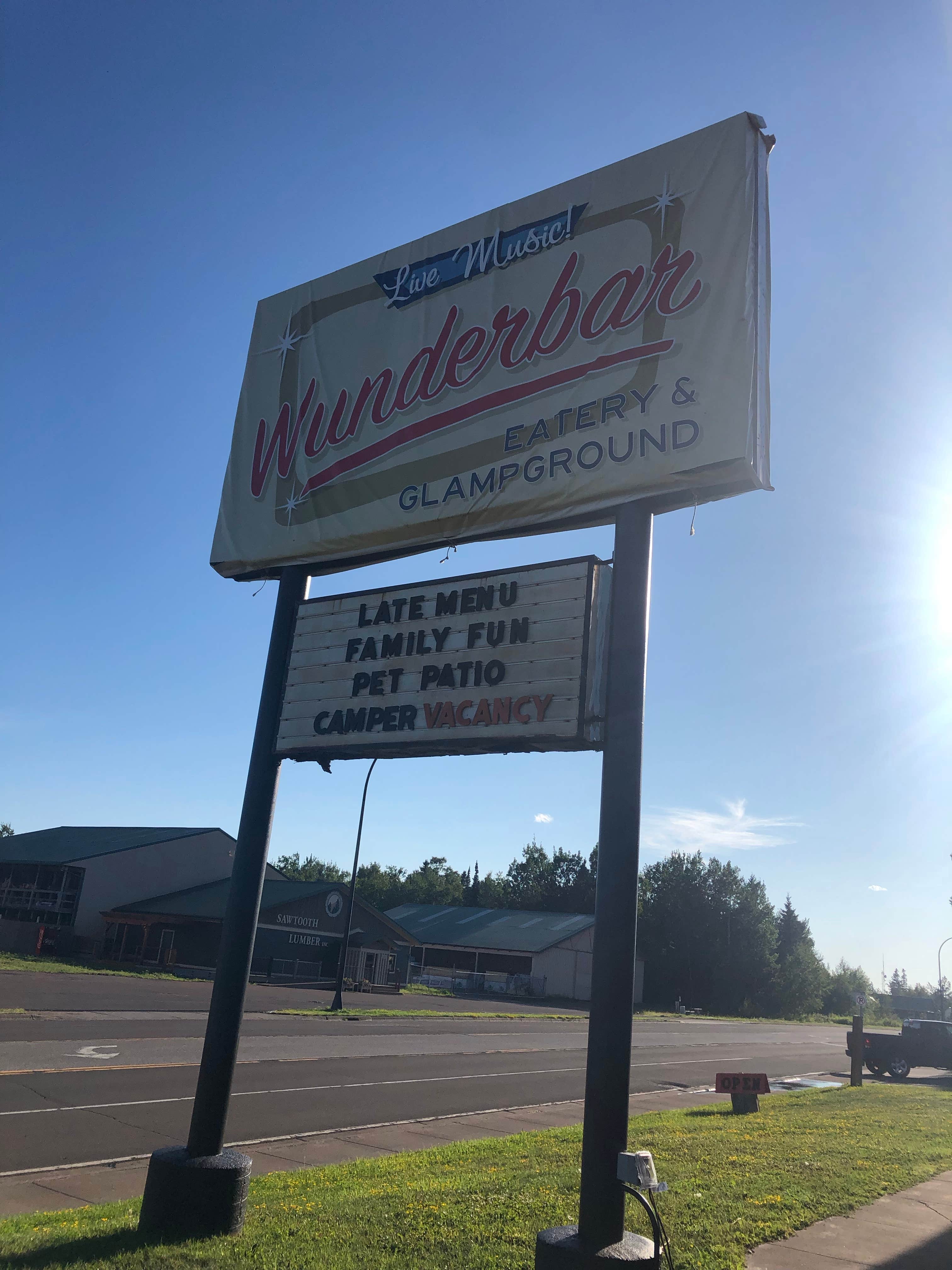 Camper submitted image from Wunderbar Eatery and Glampground - PERMANENTLY CLOSED - 4