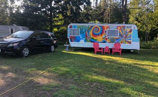 Allison K.'s photo of rv camping at Wunderbar Eatery and Glampground - PERMANENTLY CLOSED near Tofte, MN