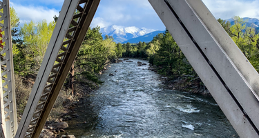 Railroad Bridge - Arkansas Headwaters Recreation Area