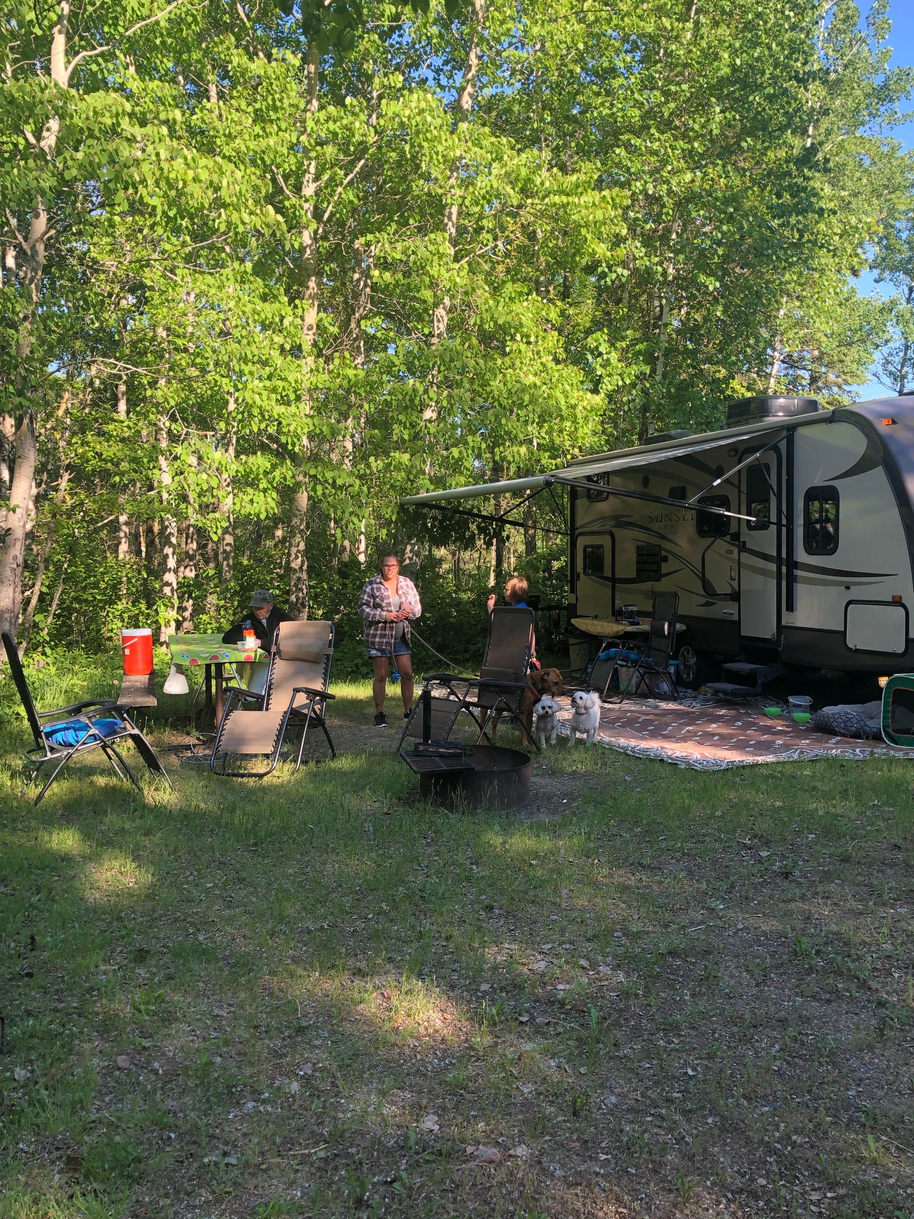 Brenda  N.'s photo of rv camping at Mantrap Lake Campground and Day-Use Area near Wadena, MN