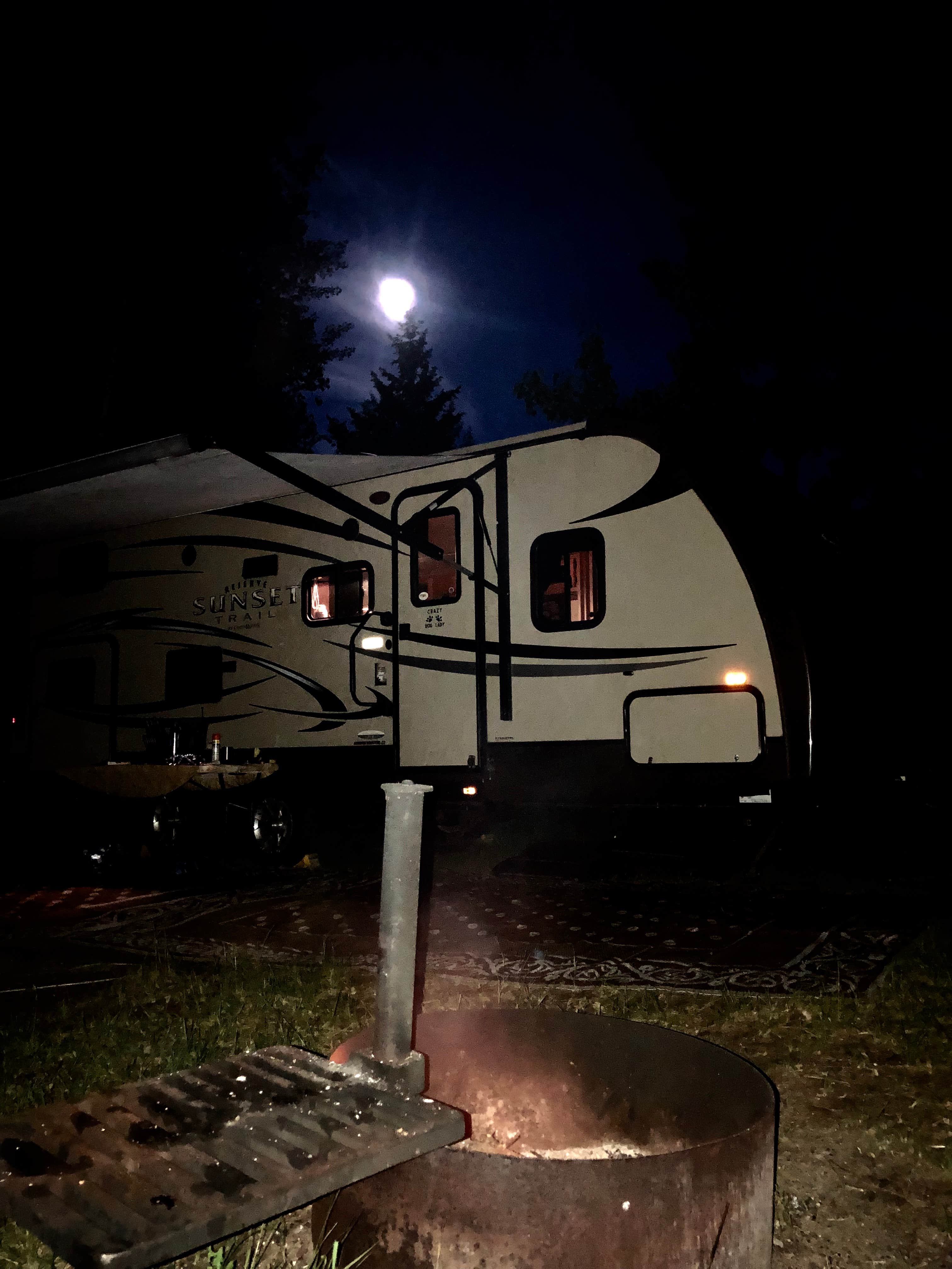 Brenda  N.'s photo of rv camping at Mantrap Lake Campground and Day-Use Area near Horton, MN