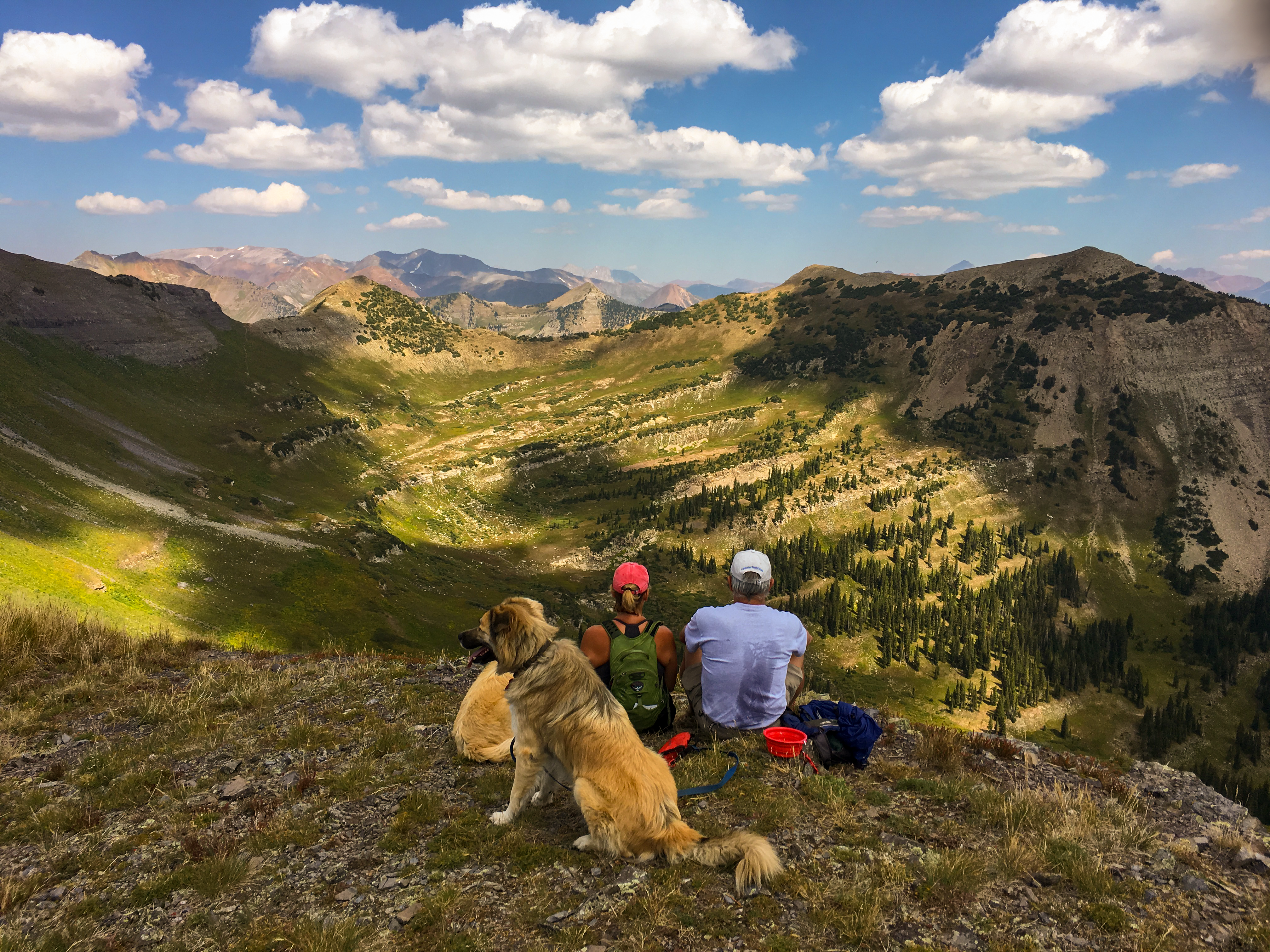 B B.'s photo of camping with pets at Lake Irwin near Crested Butte, CO