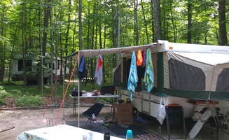 Megan P.'s photo of rv camping at Baileys Woods Campground near Kewaunee, WI